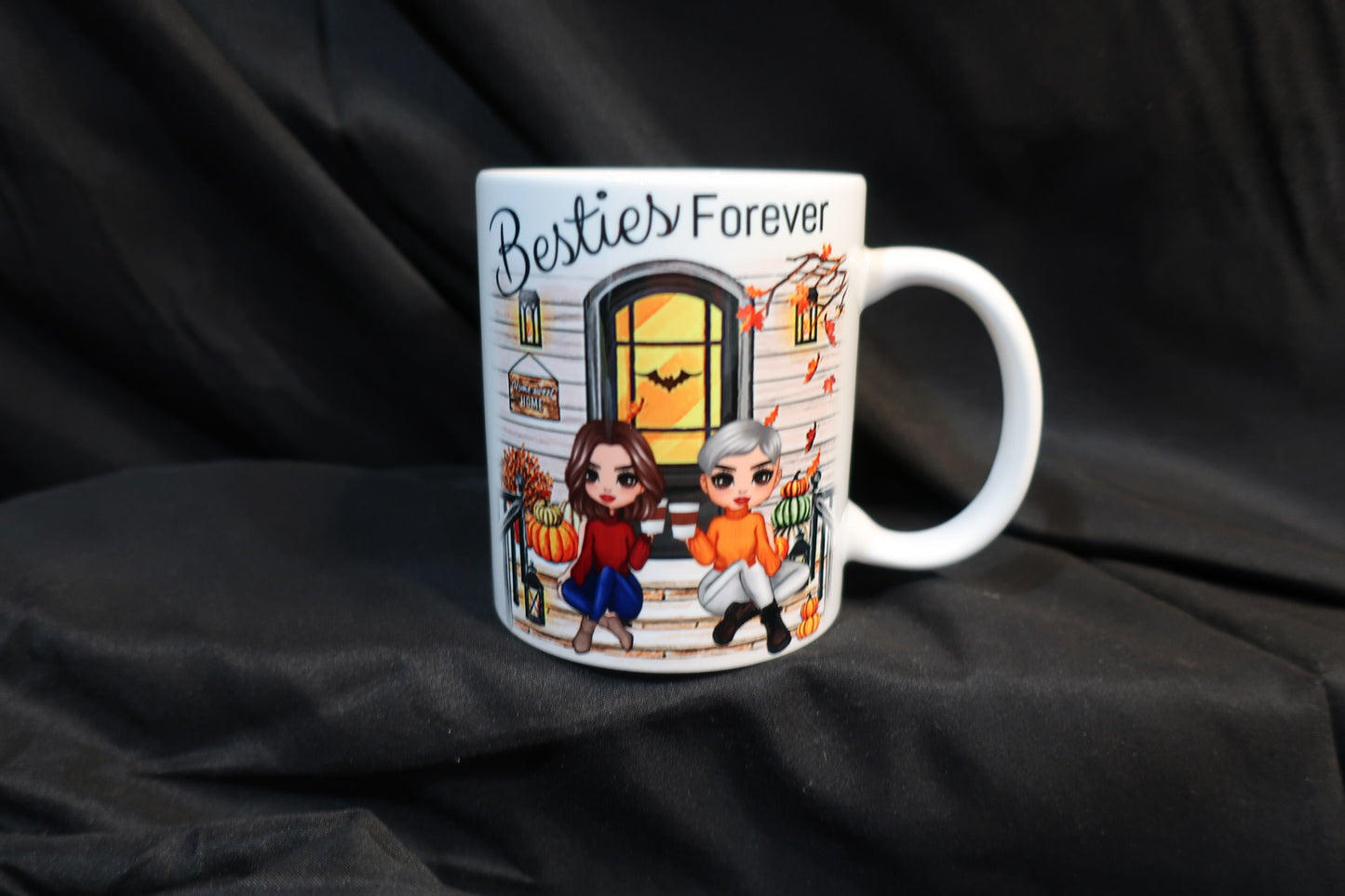 Ceramic and Frosted Coffee Mugs 