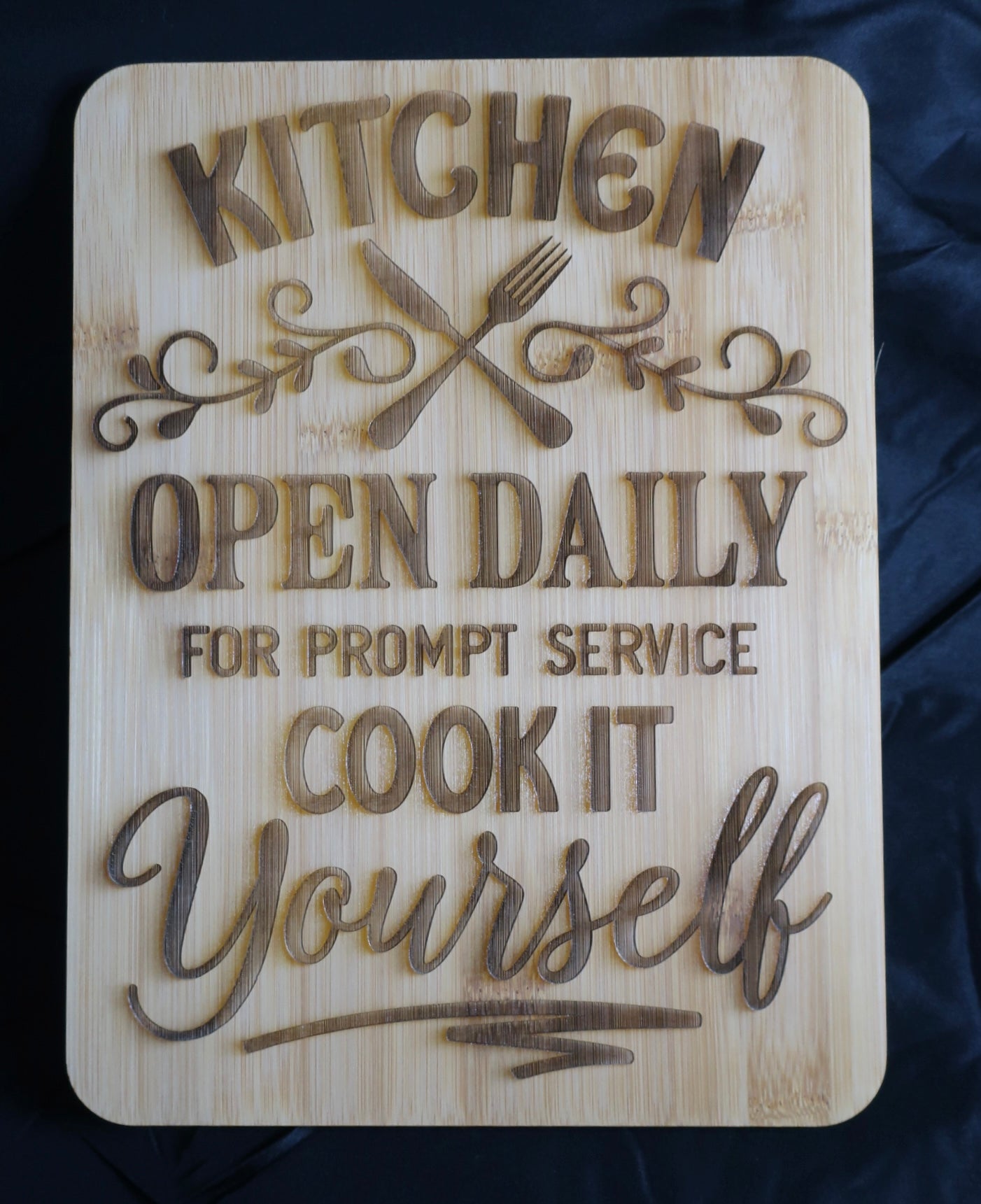Kitchen open daily…(12x9)