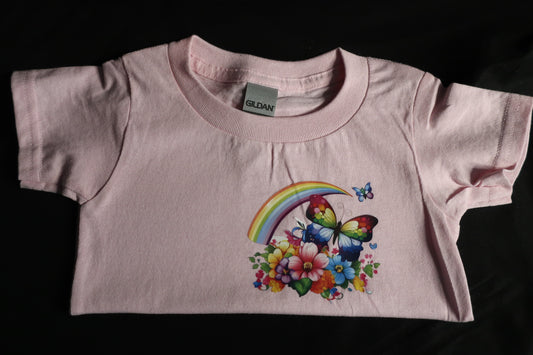 2-T  Girls Short sleeve toddler t-shirt